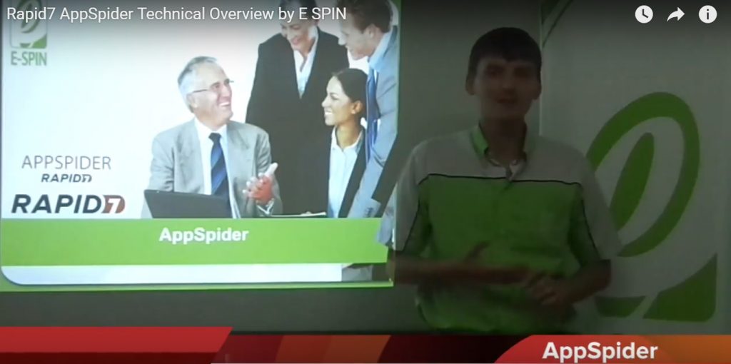 Rapid7 AppSpider Technical Overview by E SPIN
