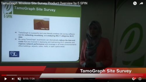 TamoGraph Wireless Site Survey Product Overview by E-SPIN