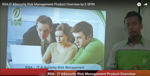 RSA IT & Security Risk Management Product Overview by E-SPIN